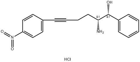 (1R,2R)-2-அமினோ-6-(4-நைட்ரோபீனைல்)-1-பீனில்ஹெக்ஸ்-5-yn-1-ஓல்ஹைட்ரோகுளோரைடு
