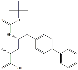 (2R,4S)-5-((1,1'-Biphenyl)-4-yl)-4-((tert-butoxycarbonyl)amino)-2-methylpentanoic அமிலம்