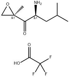 (2S)-2-அமினோ-4-மெத்தில்-1-((2R)-2-மெத்திலோக்சிரானைல்)-1-பென்டானோன் ட்ரைஃப்ளூரோஅசெட்டேட்