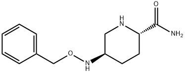 (2S,5R)-5-[(பென்சைலாக்ஸி)அமினோ]பைபெரிடின்-2-கார்பாக்சமைடு