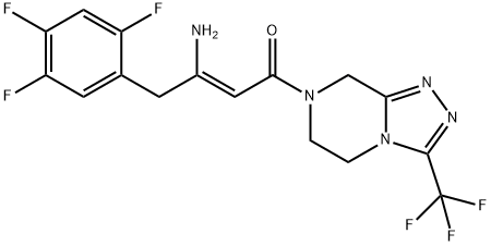(2Z)-4-Oxo-4-[3-(trifluoromethyl)-5,6-dihydro-[1,2,4]triazolo[4,3-a]pyrazine-7(8H)-yl]-1- (2,4,5-ட்ரைஃப்ளூரோபெனைல்)ஆனால்-2-என்-2-அமைன்