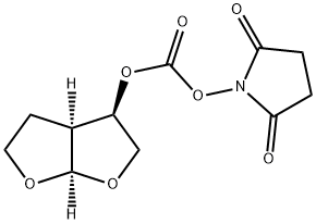 [(3R,3aS,6aR)-Hydroxyhexahydrofuro[2,3-β]furanyl Succinimidyl கார்பனேட்