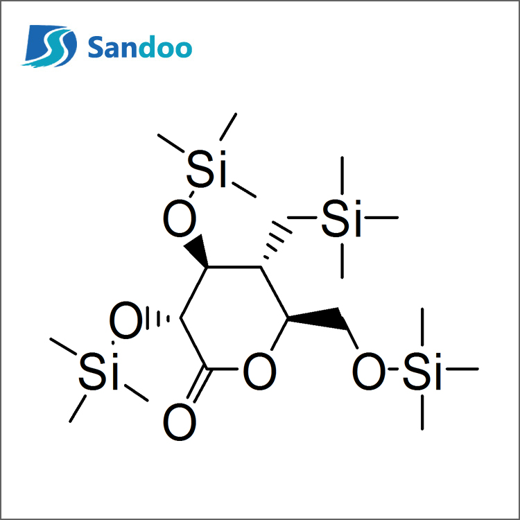 (3R,4S,5R,6R)-3,4,5-டிரிஸ்(ட்ரைமெதில்சிலிலாக்ஸி)-6-(ட்ரைமெதில்சிலிலாக்ஸி)மெத்தில்)டெட்ராஹைட்ரோ-2எச்-பைரன்-2-ஒன்