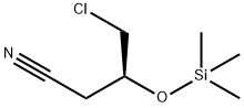 (3S)-4-குளோரோ-3-[(ட்ரைமெதில்சிலைல்)ஆக்ஸி]பியூடனெனிட்ரைல்