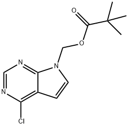 (4-Chloro-7H-pyrrolo[2,3-d]pyrimidin-7-yl)மெத்தில் பைவலேட்