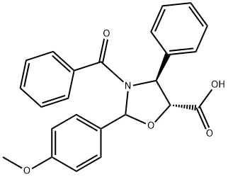(4S,5R)-3-Benzoyl-2-(4-methoxyphenyl)-4-phenyl-5-oxazolidinecarboxylic அமிலம்