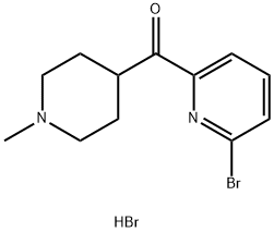 (6-bromopyridin-2-yl)-(1-methylpiperidin-4-yl)மெத்தனோன் ஹைட்ரோபிரோமைடு