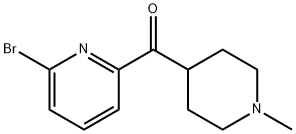 (6-broMopyridin-2-yl)(1-Methylpiperidin-4-yl)மெத்தனோன்