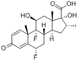 (6a,11b,16a,17a)-6,9-Difluoro-11,17-dihydroxy-16-methyl-3-oxoandrosta-1,4-diene-17-கார்பாக்சிலிக் அமிலம்