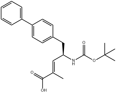 (R,E)-5-((1,1'-Biphenyl)-4-yl)-4-((tert-butoxycarbonyl)amino)-2-methylpent-2-enoic அமிலம்
