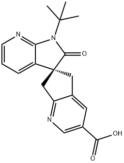 (S)-1'-(tert-butyl)-2'-oxo-1',2',5,7-tetrahydrospiro[cyclopenta[b]pyridine-6,3'-pyrrolo[2,3-b]pyridine ]-3-கார்பாக்சிலிக் அமிலம்