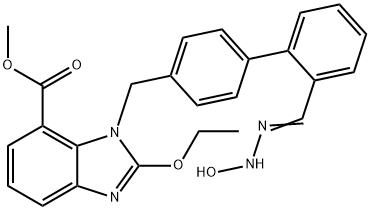 (Z)-Methyl 2-ethoxy-3-((2'-(N'-hydroxycarbaMiMidoyl)biphenyl-4-yl)Methyl)-3H-benzo[d] iMidazole-4-கார்பாக்சிலேட்