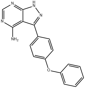 3-(4-பினாக்சிபீனைல்)-1H-பைராசோலோ[3,4-d]பைரிமிடின்-4-அமின்