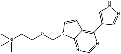 4-(1H-PyRAZOL-4-YL)-7-((2-(ட்ரைமெதில்சில்)எத்தாக்ஸி)மெதில்)-7H-பைரோலோ[2,3-D]பிரிமிடின்