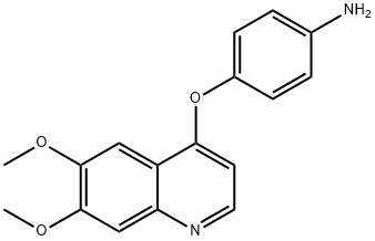 4-((6,7-Dimethoxyquinolin-4-yl)oxy)அனிலின்