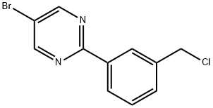 5-broMo-2-(3-(குளோரோமெத்தில்)பீனைல்)பைரிமிடின்