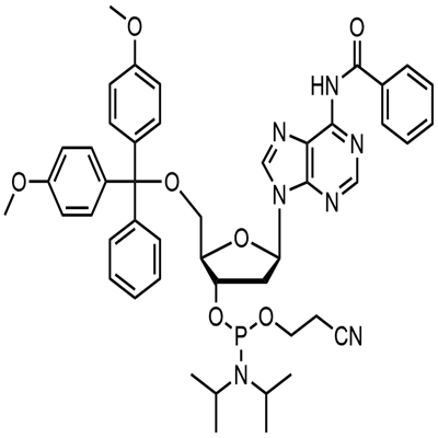 5'-O-(4,4'-Dimethoxytrityl)-N6-benzoyl-2'-deoxyadenosine-3'-(2-cyanoethyl-N,N-diisopropyl)பாஸ்போராமிடைட்
