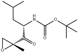 கார்பாமிக் அமிலம், N-[(1S)-3-Methyl-1-[[(2R)-2-Methyl-2-oxiranyl]carbonyl]butyl]-, 1,1-diMethylethyl ester