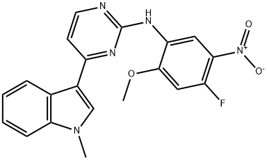 N-(4-fluoro-2-Methoxy-5-nitrophenyl)-4-(1-Methilindol-3-yl)pyriMidin-2-aMine