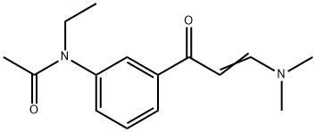 N-Ethyl-N-3-((3-dimethylamino-1-oxo-2-propenyl)phenyl)அசெட்டமைடு