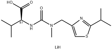 N-[N-methyl-N-((2-isopropyl-4-thiazolyl)methyl)amino)carbonyl]-L-valine，லித்தியம் உப்பு