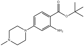 tert-butyl 2-amino-4-(4-methylpiperazin-1-yl)பென்சோயேட்